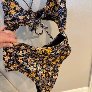 Shade & Shore Floral One-Piece Swimsuit